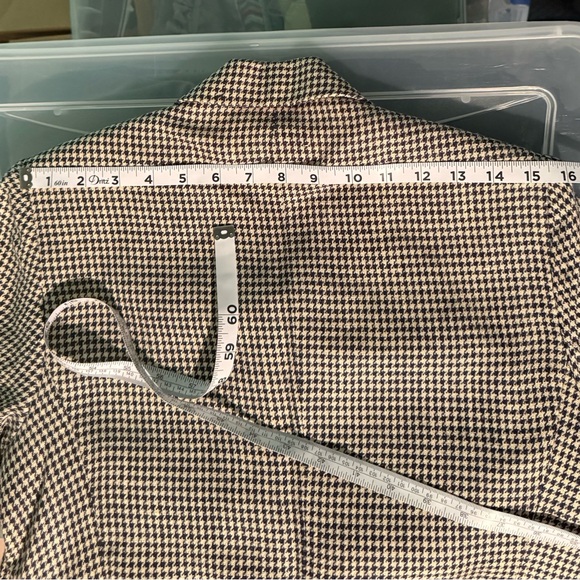 Ralph Lauren Linen Houndstooth Blazer - Picture 9 of 11